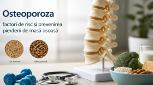 Osteoporoza: factori de risc și prevenirea pierderii de masă osoasă