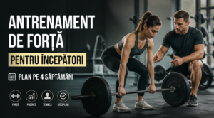 Antrenament de forță pentru începători: plan pe 4 săptămâni