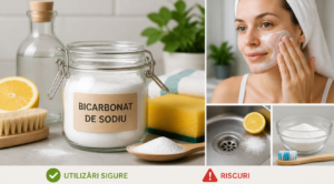 Bicarbonatul de sodiu în gospodărie și pe piele: utilizări sigure și riscuri