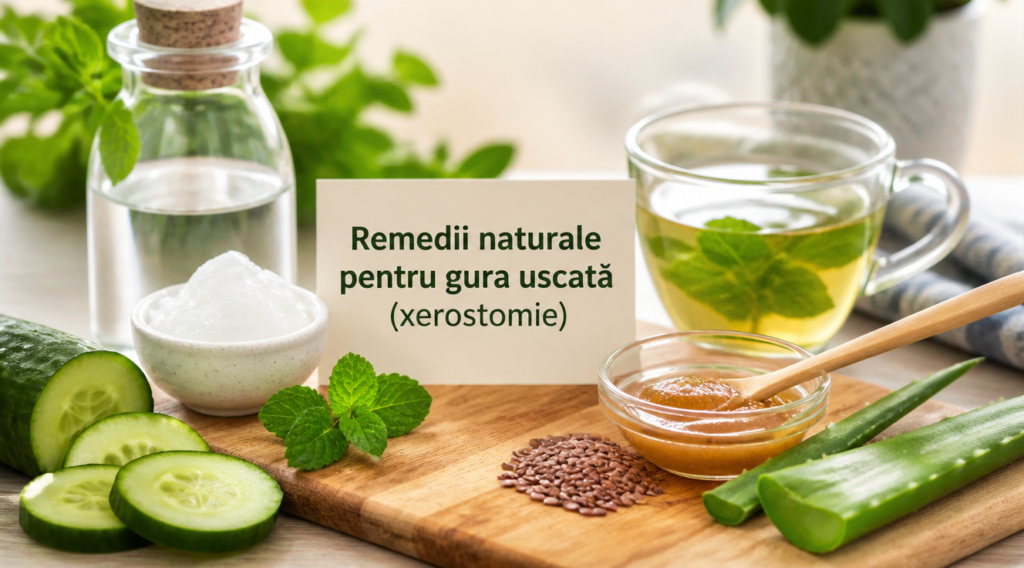 Remedii naturale pentru gura uscată (xerostomie)