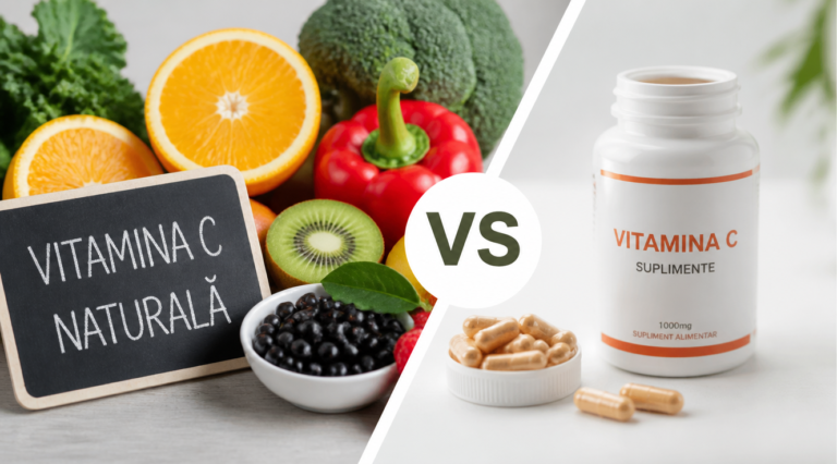 Vitamina C naturală din alimente vs. suplimente: ce e mai eficient