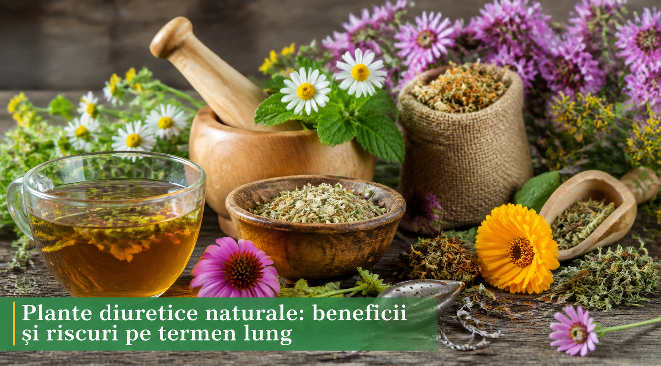Plante diuretice naturale: beneficii și riscuri pe termen lung